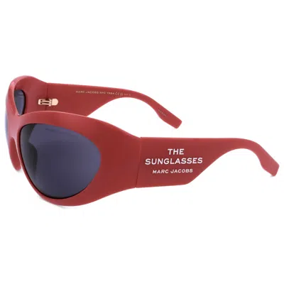 Marc Jacobs Unisex Sunglasses In Burgundy