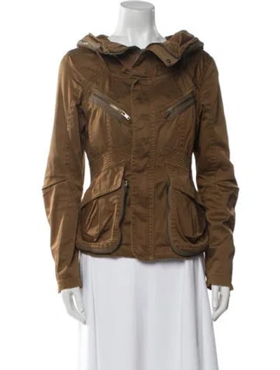 Pre-owned Marc Jacobs Utility Jacket In Brown