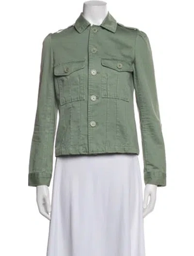 Pre-owned Marc Jacobs Utility Jacket In Green