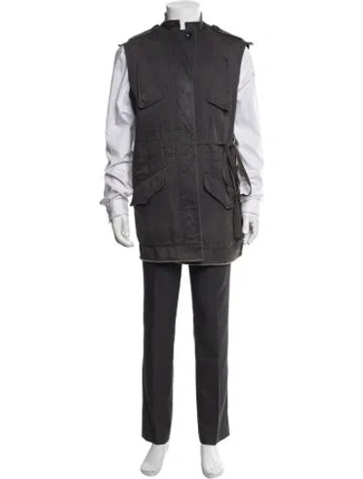 Pre-owned Marc Jacobs Utility Jacket In Grey