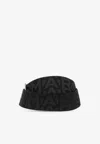 Marc Jacobs Utility Logo Webbing Strap In Black