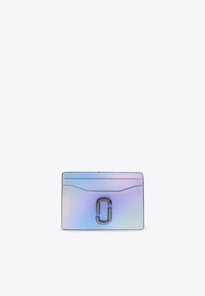 MARC JACOBS UTILITY SNAPSHOT AIRBRUSH CARDHOLDER
