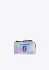 Marc Jacobs Utility Snapshot Airbrush Zip Cardholder In Multi