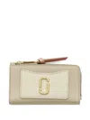 Marc Jacobs Utility Snapshot Zip-around Leather Wallet In Brown