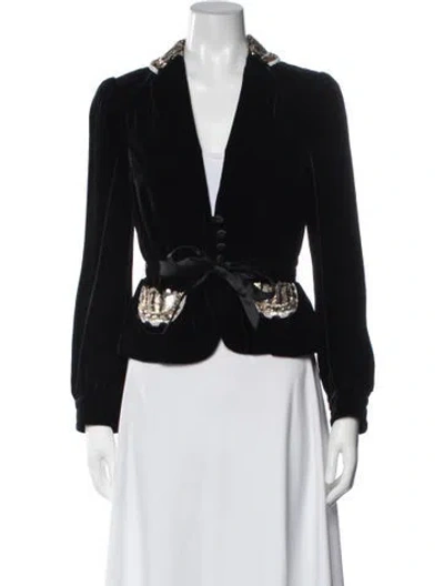 Pre-owned Marc Jacobs Vintage 2000's Blazer In Black