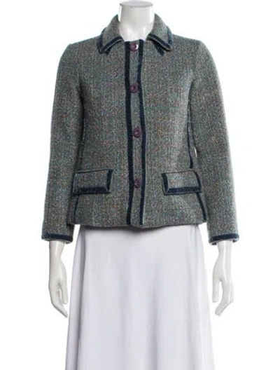 Pre-owned Marc Jacobs Vintage 2000's Blazer In Blue
