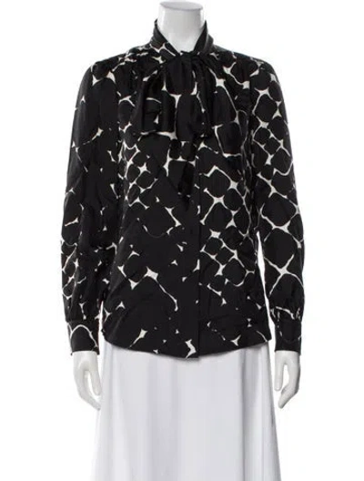 Pre-owned Marc Jacobs Vintage 2000's Blouse In Black