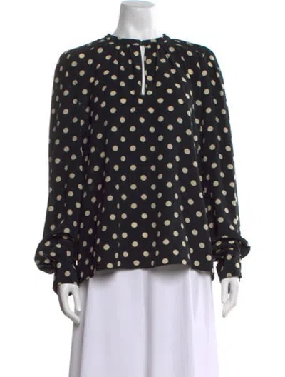 Pre-owned Marc Jacobs Vintage 2000's Blouse In Black