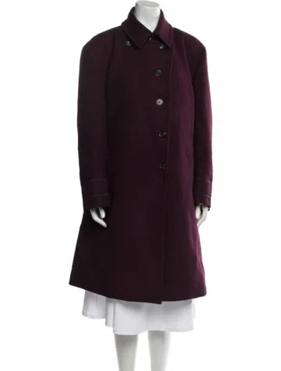 Pre-owned Marc Jacobs Vintage 2000's Coat In Burgundy