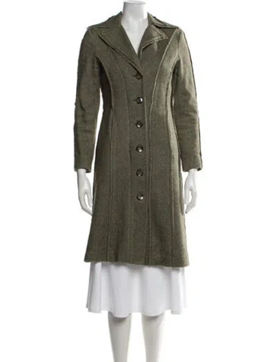 Pre-owned Marc Jacobs Vintage 2000's Coat In Green