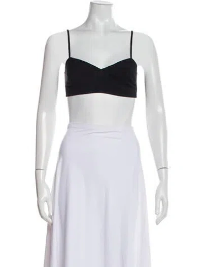 Pre-owned Marc Jacobs Vintage 2000's Crop Top In Black