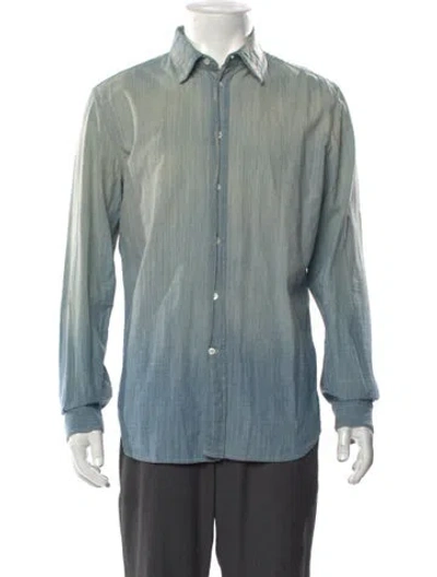 Pre-owned Marc Jacobs Vintage 2000's Dress Shirt In Blue