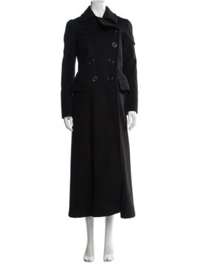Pre-owned Marc Jacobs Vintage 2000's Peacoat In Black