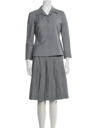 Pre-owned Marc Jacobs Vintage 2000's Skirt Set In Gray