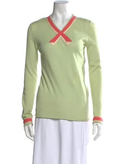 Pre-owned Marc Jacobs Vintage 2001 Sweater In Green