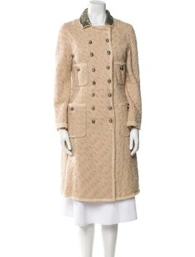 Pre-owned Marc Jacobs Vintage 2002 Faux Fur Coat In Neutral