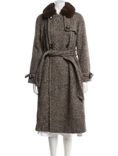 Pre-owned Marc Jacobs Vintage 2004 Coat In Brown