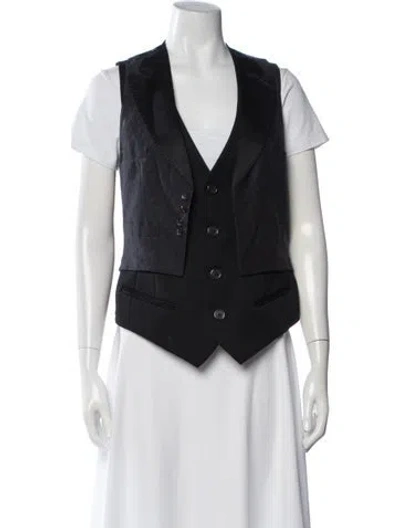 Pre-owned Marc Jacobs Vintage 2007 Vest In Black