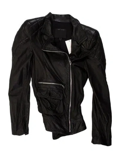 Pre-owned Marc Jacobs Vintage 2010's Biker Jacket In Black