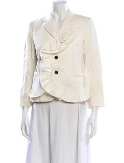 Pre-owned Marc Jacobs Vintage 2010 Evening Jacket In White