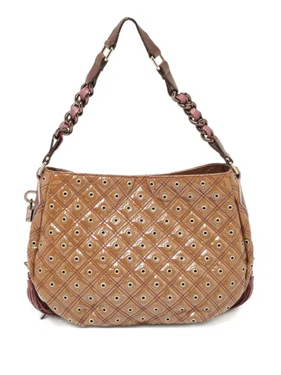 Pre-owned Marc Jacobs Vintage 2023 Quilted Shoulder Bag In Brown
