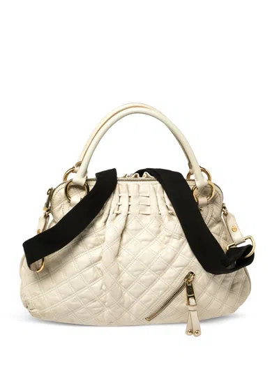 Pre-owned Marc Jacobs Vintage Cecilia Quilted Leather Tote Bag