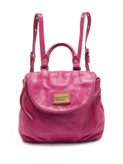 Pre-owned Marc Jacobs Vintage Classic Q Mariska Leather Backpack