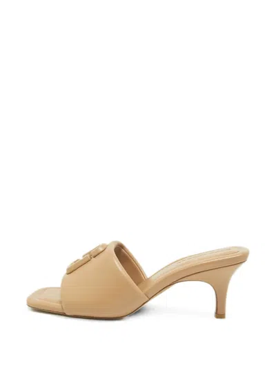 Pre-owned Marc Jacobs Vintage J Marc Leather Sandals In Neutral