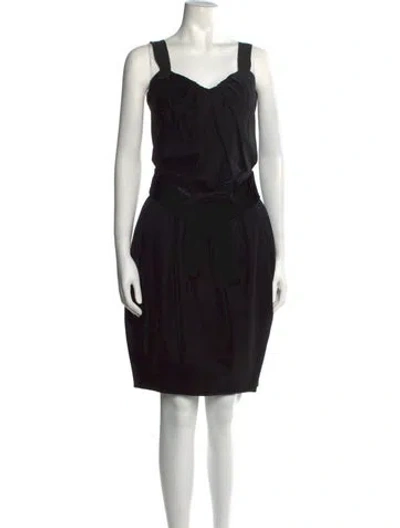 Pre-owned Marc Jacobs Vintage Knee-length Dress In Black