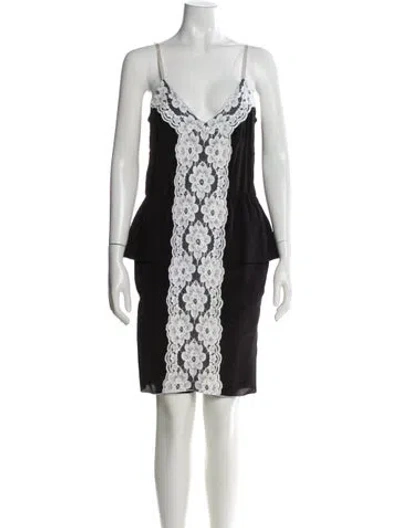 Pre-owned Marc Jacobs Vintage Knee-length Dress In Black