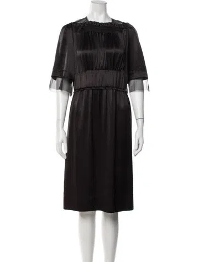 Pre-owned Marc Jacobs Vintage Knee-length Dress In Black