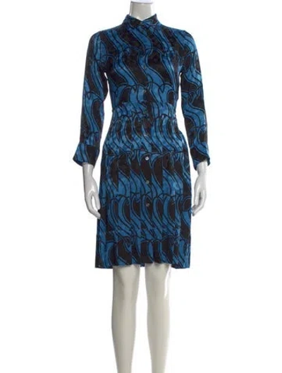 Pre-owned Marc Jacobs Vintage Knee-length Dress In Blue