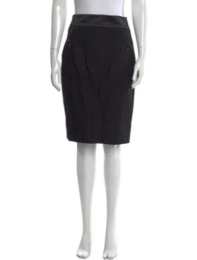 Pre-owned Marc Jacobs Vintage Knee-length Skirt In Black