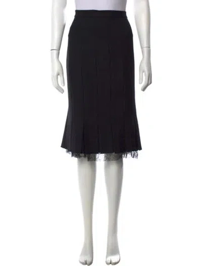 Pre-owned Marc Jacobs Vintage Knee-length Skirt In Black