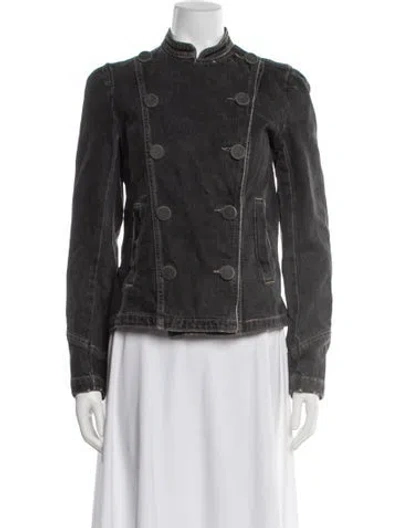 Pre-owned Marc Jacobs Vintage Late 1990's - Early 2000's Biker Jacket In Gray