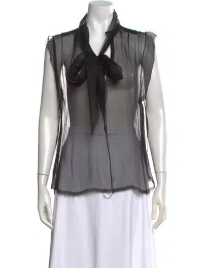 Pre-owned Marc Jacobs Vintage Late 1990's - Early 2000's Blouse In Black