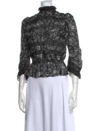 Pre-owned Marc Jacobs Vintage Late 1990's - Early 2000's Blouse In Black