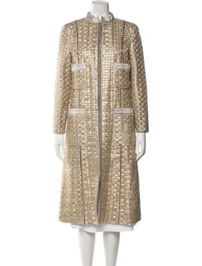 Pre-owned Marc Jacobs Vintage Late 1990's - Early 2000's Coat In Gold