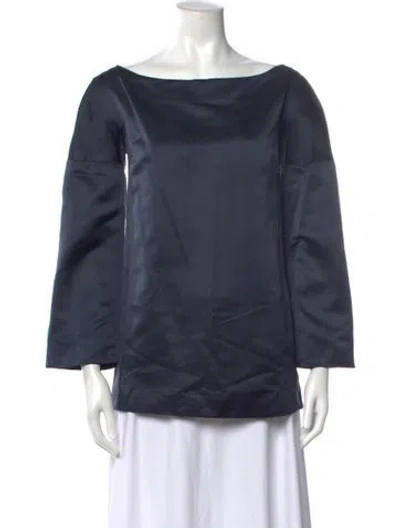 Pre-owned Marc Jacobs Vintage Late 2000's - Early 2010's Top In Blue