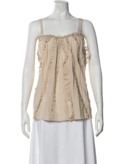 Pre-owned Marc Jacobs Vintage Late 2000's - Early 2010's Top In Neutral