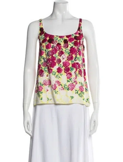 Pre-owned Marc Jacobs Vintage Late 2000's - Early 2010's Top In Yellow