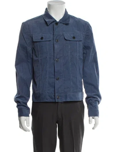 Pre-owned Marc Jacobs Vintage Late 2000's - Early 2010's Trucker Jacket In Blue