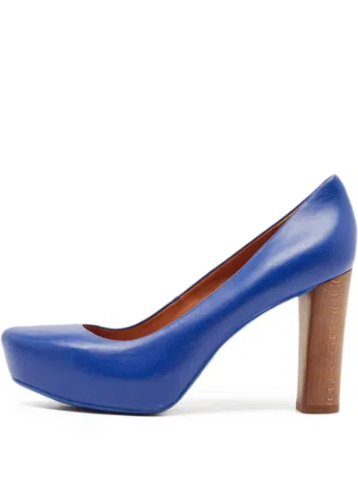 Pre-owned Marc Jacobs Vintage Leather Platform Heels