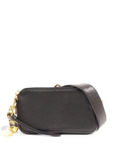 Pre-owned Marc Jacobs Vintage Leather Shoulder Bag In Black
