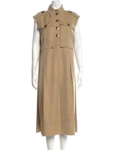 Pre-owned Marc Jacobs Vintage Midi Length Dress In Neutral