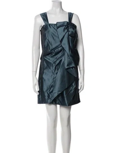 Pre-owned Marc Jacobs Vintage Mini Dress In Blue