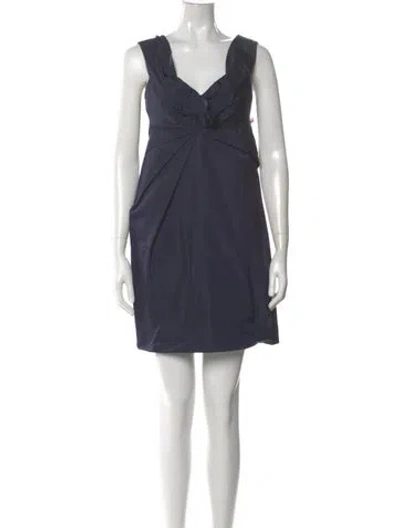 Pre-owned Marc Jacobs Vintage Mini Dress In Blue