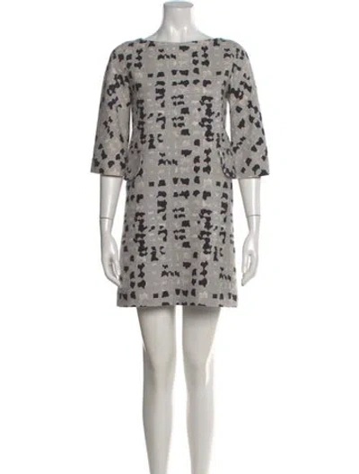 Pre-owned Marc Jacobs Vintage Mini Dress In Gray