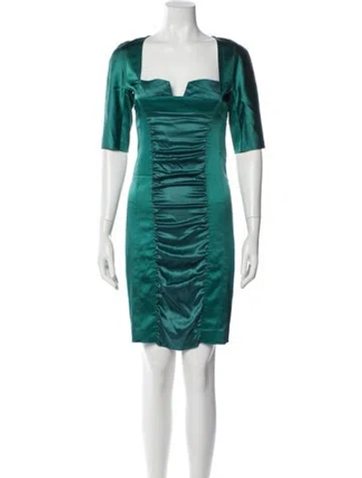 Pre-owned Marc Jacobs Vintage Mini Dress In Green