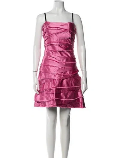 Pre-owned Marc Jacobs Vintage Mini Dress In Pink